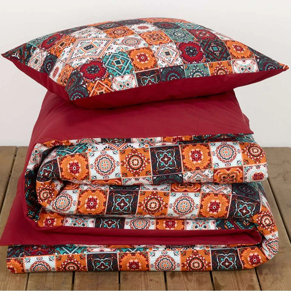 De Witte Lietaer Dekbedovertrek Ankara - Eenpersoons - 140 X 200/220 Cm - Katoen 5 De Witte Lietaer Dekbedovertrek Ankara - Eenpersoons - 140 X 200/220 Cm - Katoen - Afbeelding 3