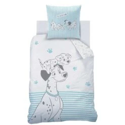 Disney 101 Dalmatiërs Dekbedovertrek Together - 140 X 200 Cm - Katoen -Leen Bakker Winkel 1000032024 0103