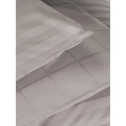 De Witte Lietaer Dekbedovertrek Katoen Satijn Zygo - 140 X 220 Cm - Taupe -Leen Bakker Winkel 1000032030 0102