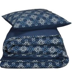 De Witte Lietaer Dekbedovertrek Anzor - 140 X 200/220 Cm - Katoen Flanel -Leen Bakker Winkel 1000032043 0102