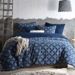 De Witte Lietaer Dekbedovertrek Anzor - 140 X 200/220 Cm - Katoen Flanel -Leen Bakker Winkel 1000032043 0103