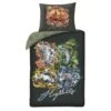 Harry Potter Dekbedovertrek Zweinstein Logo - 140 X 200 Cm - Katoen -Leen Bakker Winkel 1000032059