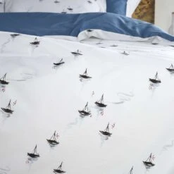 De Witte Lietaer Dekbedovertrek Hiroshi - 200 X 200/220 - Katoen Perkal -Leen Bakker Winkel 1000032097 0103