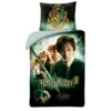 Harry Potter Dekbedovertrek Lumos - Eenpersoons - 140 X 200 Cm - Katoen -Leen Bakker Winkel 1000033043
