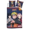 Naruto Dekbedovertrek Fight - Eenpersoons - 140 X 200 Cm - Polyester