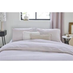 Walra - Dekbedovertrek Vintage Cotton - 240x220 Cm - Lila -Leen Bakker Winkel 1000034079 0102