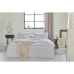 Walra - Dekbedovertrek Vintage Cotton - 240x220 Cm - Lila -Leen Bakker Winkel 1000034079 0103