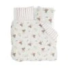 Walra - Dekbedovertrek Red Roses - 200x220 Cm - Off White 2 Walra - Dekbedovertrek Red Roses - 200x220 Cm - Off White -Leen Bakker Winkel 1000034081