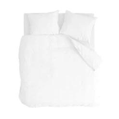 Walra - Dekbedovertrek Pretty Pom Pom - 200x220 Cm - Wit