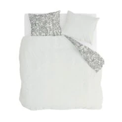 Walra - Dekbedovertrek Perfect Paisley - 200x220 Cm - Off White