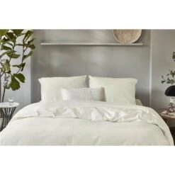 Walra - Dekbedovertrek Vintage Cotton - 200x220 Cm - Naturel 7 Walra - Dekbedovertrek Vintage Cotton - 200x220 Cm - Naturel -Leen Bakker Winkel 1000034110 0101