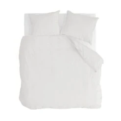 Walra - Dekbedovertrek Pretty Pom Pom - 200x220 Cm - Naturel