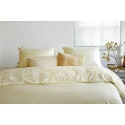 Walra - Dekbedovertrek Perfect Paisley - 200x220 Cm - Geel 8 Walra - Dekbedovertrek Perfect Paisley - 200x220 Cm - Geel -Leen Bakker Winkel 1000034126 0102