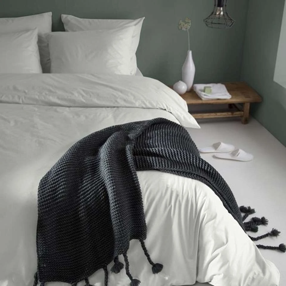 Damai Dekbedovertrek Organic Satijn Ivory-1-persoons (140 X 200/220 Cm) 6 Damai Dekbedovertrek Organic Satijn Ivory-1-persoons (140 X 200/220 Cm) - Afbeelding 4