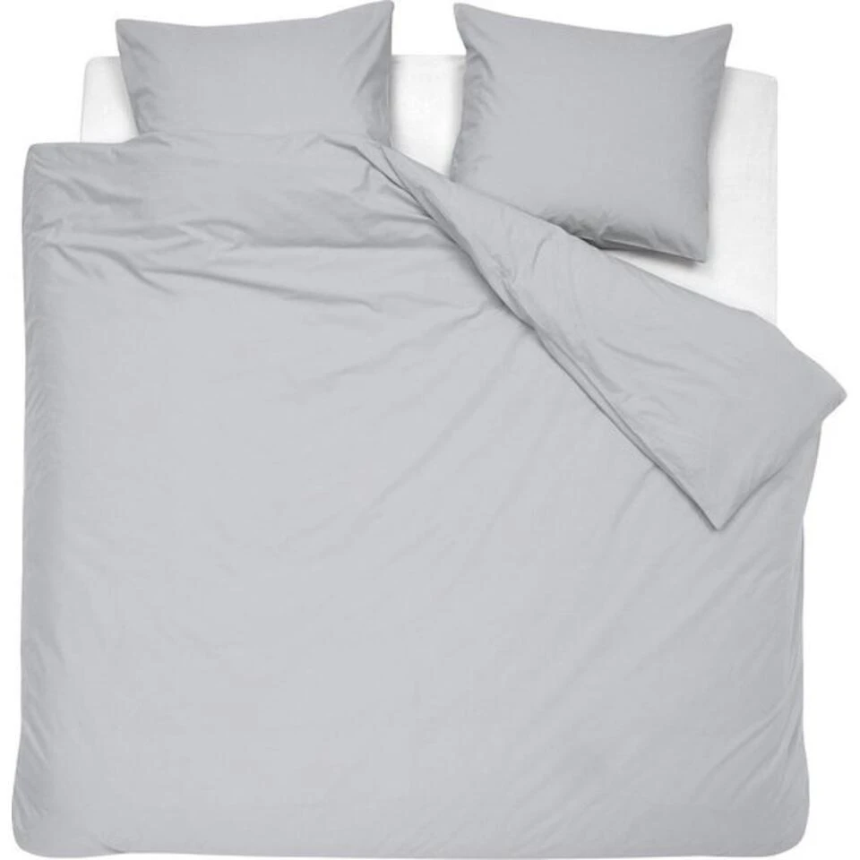 Damai Dekbedovertrek Organic Satijn Light Grey-Lits-jumeaux (260 X 200/220 Cm) 3 Damai Dekbedovertrek Organic Satijn Light Grey-Lits-jumeaux (260 X 200/220 Cm)
