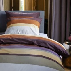 Damai Dekbedovertrek Casa - Katoen - 260x200/220 Cm Casa - Rust -Leen Bakker Winkel 1000034480 0103