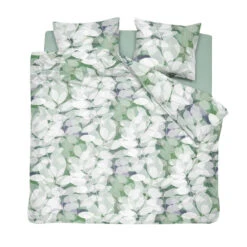 Cinderella Dekbedovertrek Levy - Satijn - 260x200/220 Cm - Green