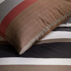 Damai Dekbedovertrek Casa - Katoen - 140x200/220 Cm Casa - Brown -Leen Bakker Winkel 1000034530 0102