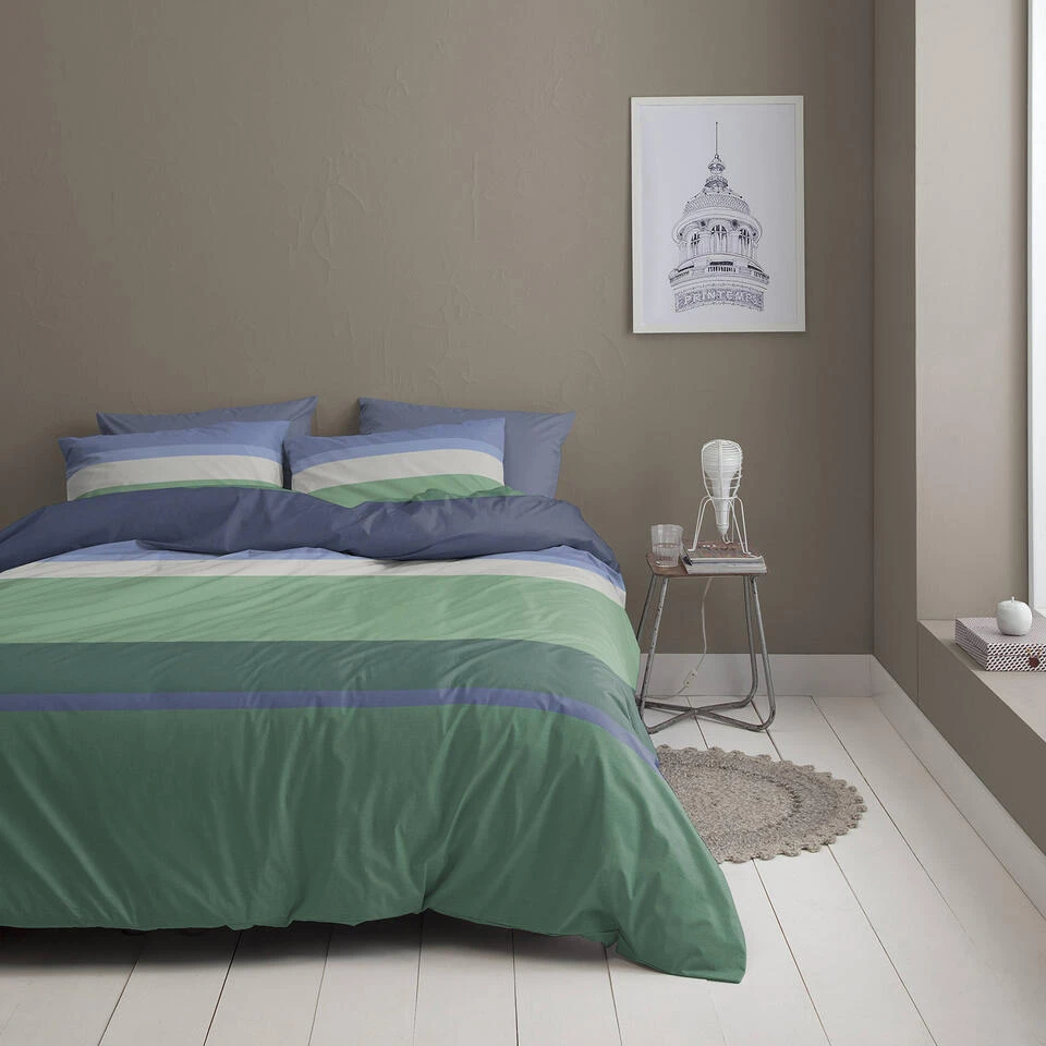 Cinderella Dekbedovertrek Jetty - Katoen - 260x200/220 Cm - Navy 4 Cinderella Dekbedovertrek Jetty - Katoen - 260x200/220 Cm - Navy - Afbeelding 2