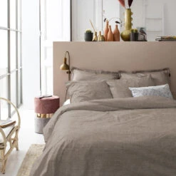 Cinderella Dekbedovertrek Lyn - Katoen - 240x200/220 Cm - Sand -Leen Bakker Winkel 1000034603 0101