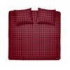 Damai Dekbedovertrek Flanel - 240x200/220cm - Rood -Leen Bakker Winkel 1000034604