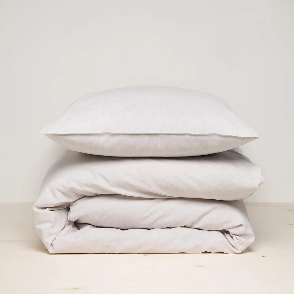 Damai Dekbedovertrek Mik - Katoen - 200x200/220 Cm - Linen 6 Damai Dekbedovertrek Mik - Katoen - 200x200/220 Cm - Linen - Afbeelding 4