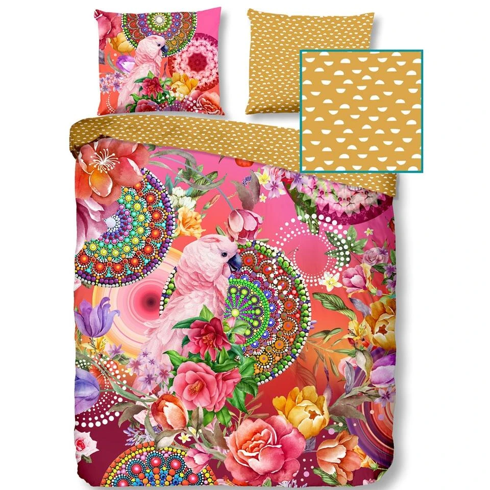 HIP Dekbedovertrek "Nevine" - Multi - (140x220 Cm) 5 HIP Dekbedovertrek "Nevine" - Multi - (140x220 Cm) - Afbeelding 3