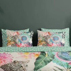 HIP Dekbedovertrek "Verda" - Multi - (140x220 Cm) -Leen Bakker Winkel 1000034755 0102