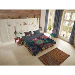 HIP Dekbedovertrek "Abbra" - Multi - (200x220 Cm) 7 HIP Dekbedovertrek "Abbra" - Multi - (200x220 Cm) -Leen Bakker Winkel 1000034826 0101