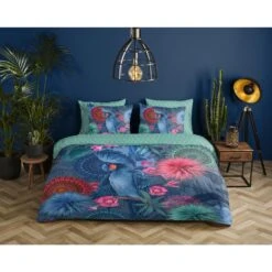 HIP Dekbedovertrek "Ofelia" - Multi - (200x220 Cm) -Leen Bakker Winkel 1000034855 0101