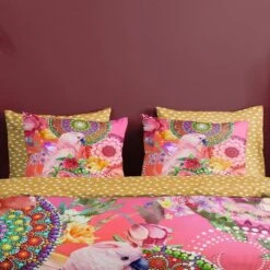 HIP Dekbedovertrek "Nevine" - Multi - (200x220 Cm) -Leen Bakker Winkel 1000034888 0103