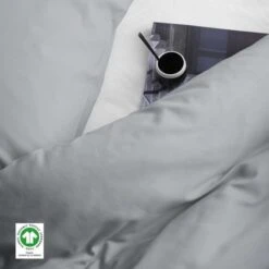 Damai Dekbedovertrek Organic Satijn Grey-2-persoons (200 X 200/220 Cm) 8 Damai Dekbedovertrek Organic Satijn Grey-2-persoons (200 X 200/220 Cm) -Leen Bakker Winkel 1000034947 0102