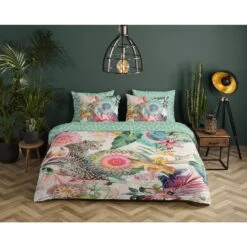 HIP Dekbedovertrek "Verda" - Multi - (240x220 Cm) -Leen Bakker Winkel 1000035001 0101
