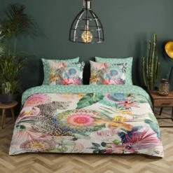 HIP Dekbedovertrek "Verda" - Multi - (200x220 Cm) 7 HIP Dekbedovertrek "Verda" - Multi - (200x220 Cm) -Leen Bakker Winkel 1000035038 0101