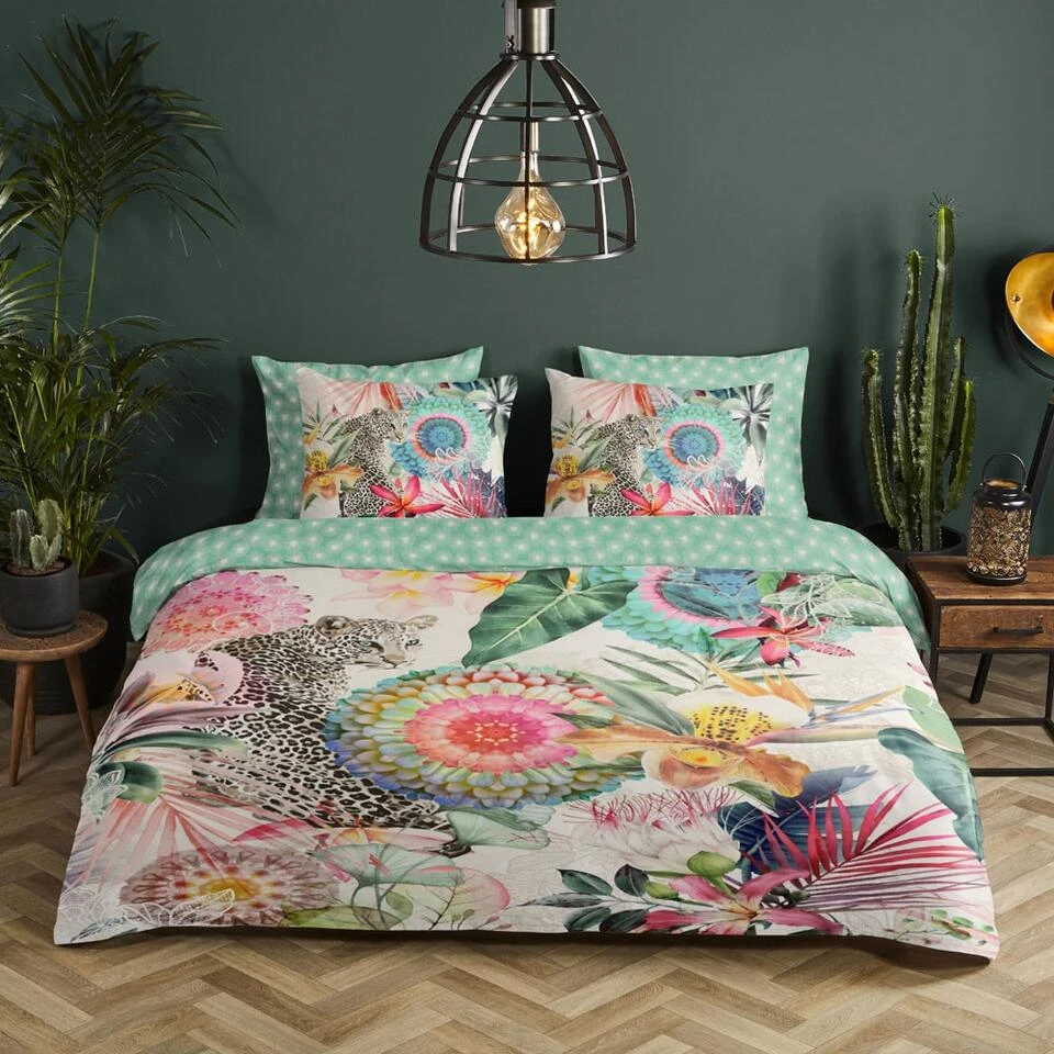 HIP Dekbedovertrek "Verda" - Multi - (200x220 Cm) 4 HIP Dekbedovertrek "Verda" - Multi - (200x220 Cm) - Afbeelding 2