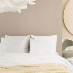 Damai Dekbedovertrek Organic Satijn White-2-persoons (200 X 200/220 Cm) -Leen Bakker Winkel 1000035084 0103