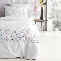 Cinderella Dekbedovertrek Isabella - Satijn - 140x200/220 Cm - White -Leen Bakker Winkel 1000035123 0101