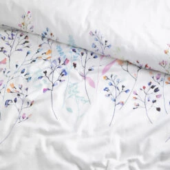 Cinderella Dekbedovertrek Isabella - Satijn - 140x200/220 Cm - White -Leen Bakker Winkel 1000035123 0102