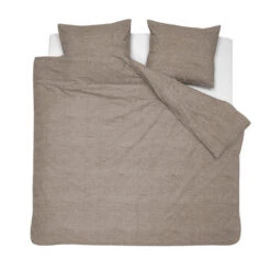 Cinderella Dekbedovertrek Lyn - Katoen - 200x200/220 Cm - Sand