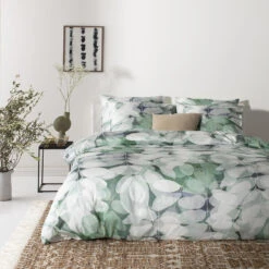 Cinderella Dekbedovertrek Levy - Satijn - 200x200/220 Cm - Green -Leen Bakker Winkel 1000035163 0101