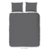 HIP Dekbedovertrek "" - Grijs - (140x220 Cm) 2 HIP Dekbedovertrek "" - Grijs - (140x220 Cm) -Leen Bakker Winkel 1000035185