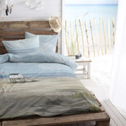 Cinderella Dekbedovertrek Ameland - Satijn - 140x200/220 Cm - Blue 8 Cinderella Dekbedovertrek Ameland - Satijn - 140x200/220 Cm - Blue -Leen Bakker Winkel 1000035208 0102