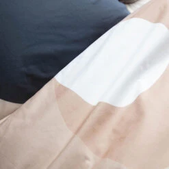 Damai Dekbedovertrek Miro - Katoen - 240x200/220 Cm - Double Cream -Leen Bakker Winkel 1000035230 0102