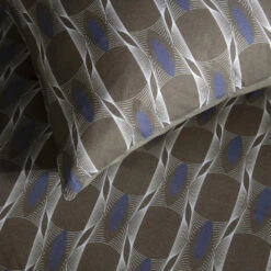 Damai Dekbedovertrek Kente - Katoen - 200x200/220 Cm - Olive Green -Leen Bakker Winkel 1000035285 0102