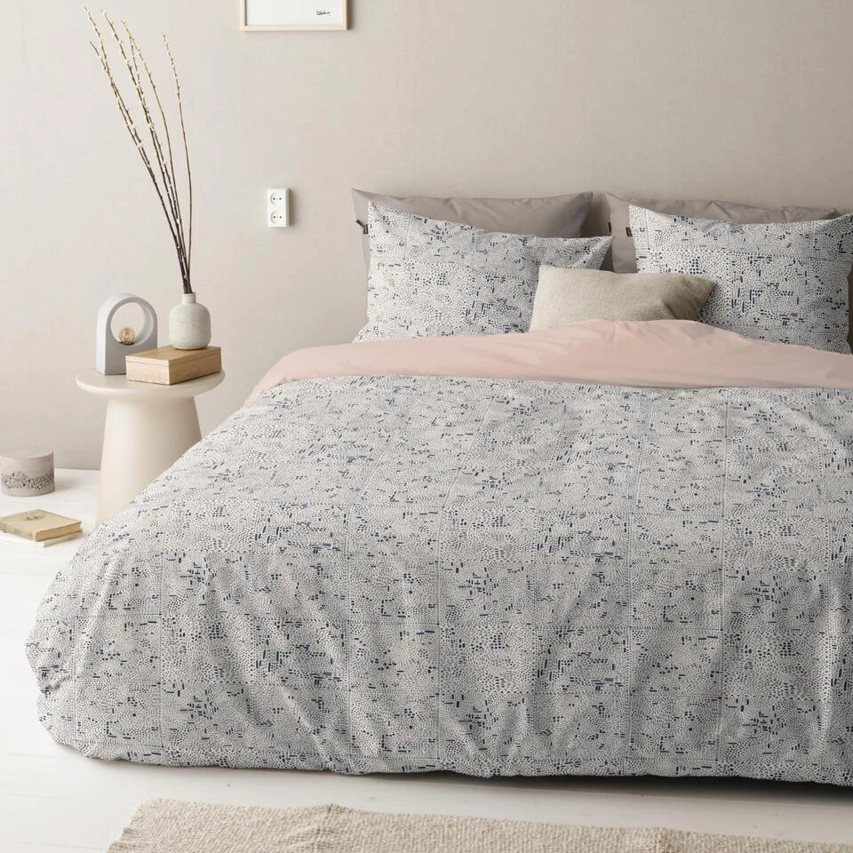 Damai Dekbedovertrek Swift - Biologisch Katoen - 240x200/220 Cm - Cream 4 Damai Dekbedovertrek Swift - Biologisch Katoen - 240x200/220 Cm - Cream - Afbeelding 2