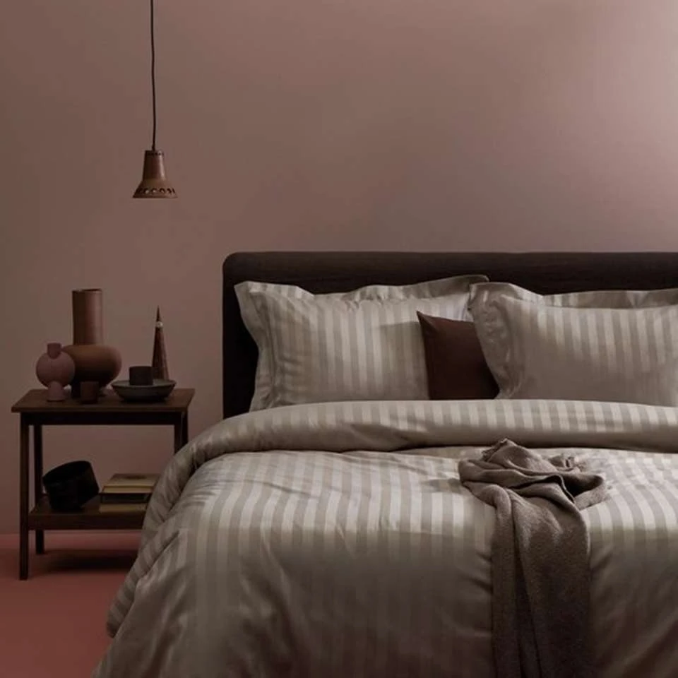 Dekbedovertrek Damai Linea Cement Satijn-240x200/220 6 Dekbedovertrek Damai Linea Cement Satijn-240x200/220 - Afbeelding 4