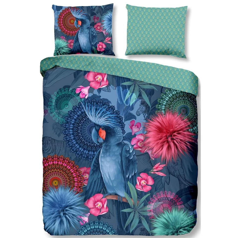 HIP Dekbedovertrek "Ofelia" - Multi - (140x220 Cm) 3 HIP Dekbedovertrek "Ofelia" - Multi - (140x220 Cm)