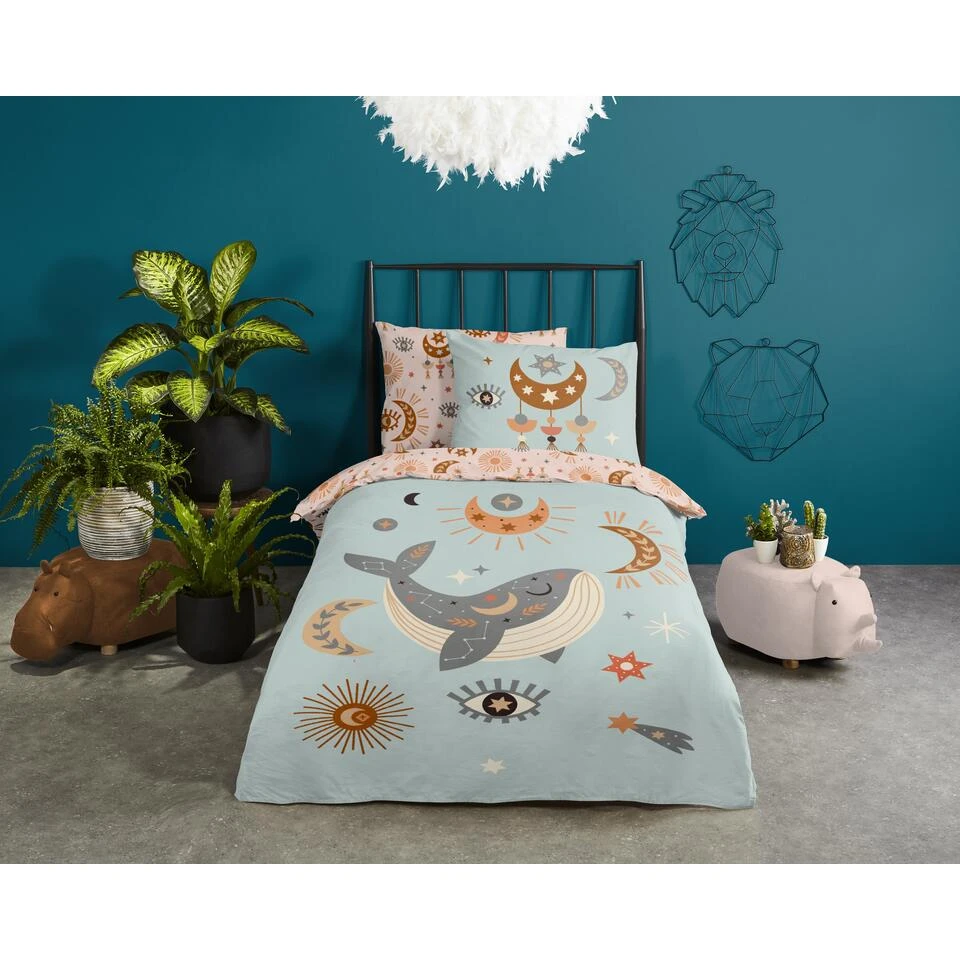 Good Morning Dekbedovertrek "Magic" - Multi - (140x220 Cm) 4 Good Morning Dekbedovertrek "Magic" - Multi - (140x220 Cm) - Afbeelding 2