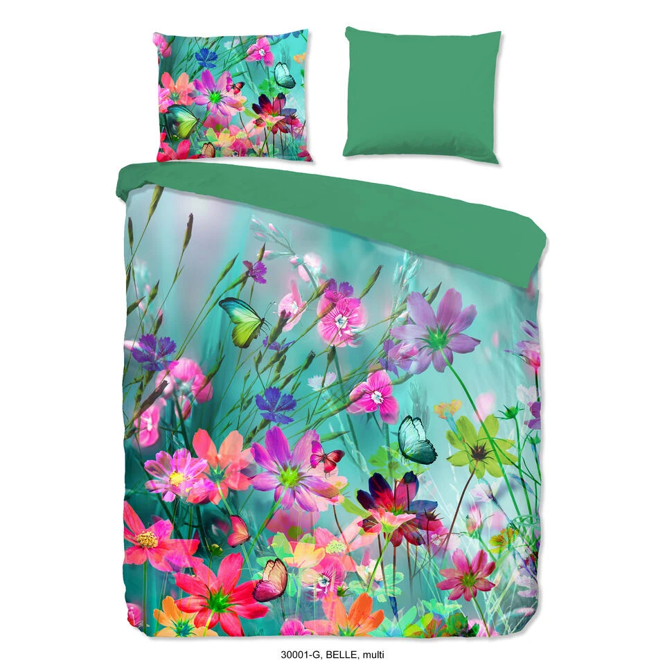 Good Morning Dekbedovertrek "Belle" - Multi - (240x220 Cm) 3 Good Morning Dekbedovertrek "Belle" - Multi - (240x220 Cm)