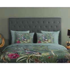 Good Morning Dekbedovertrek "Jill" - Groen - (140x220 Cm) -Leen Bakker Winkel 1000035922 0110